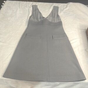 Missoni Gray A Line Silk Wool Blend Dress US Small